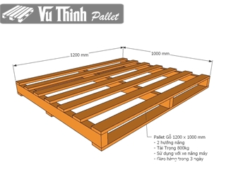 KÍCH THƯỚC PALLET GỖ ĐẠT TIÊU CHUẨN