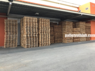 Pallet Gỗ Hai Hướng Nâng- Tải Trọng 3 Tấn