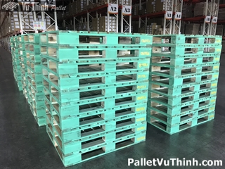 Pallet Gỗ Sử Dụng Lưu Kho
